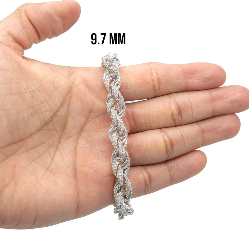 Silver White Ice Rope