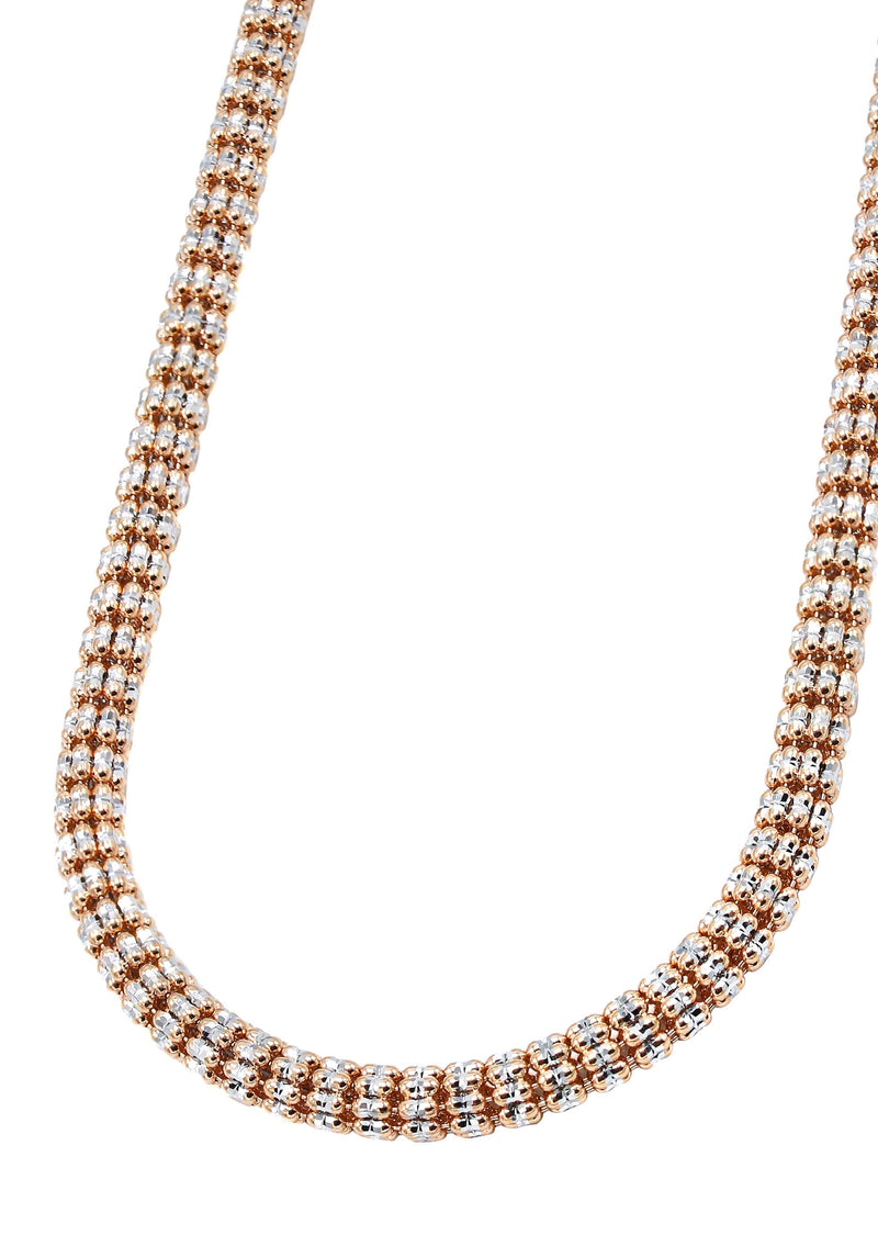 Rose Ice Chain - 14K Gold Chain