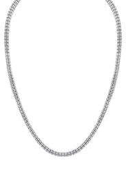 Mens Ice Chain 10K White Gold
