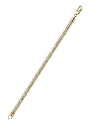 14K Yellow Gold Ice  Bracelet