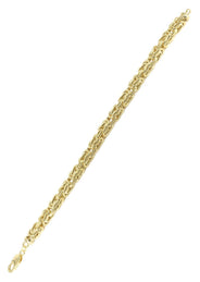 14K Gold Bracelet Byzantine