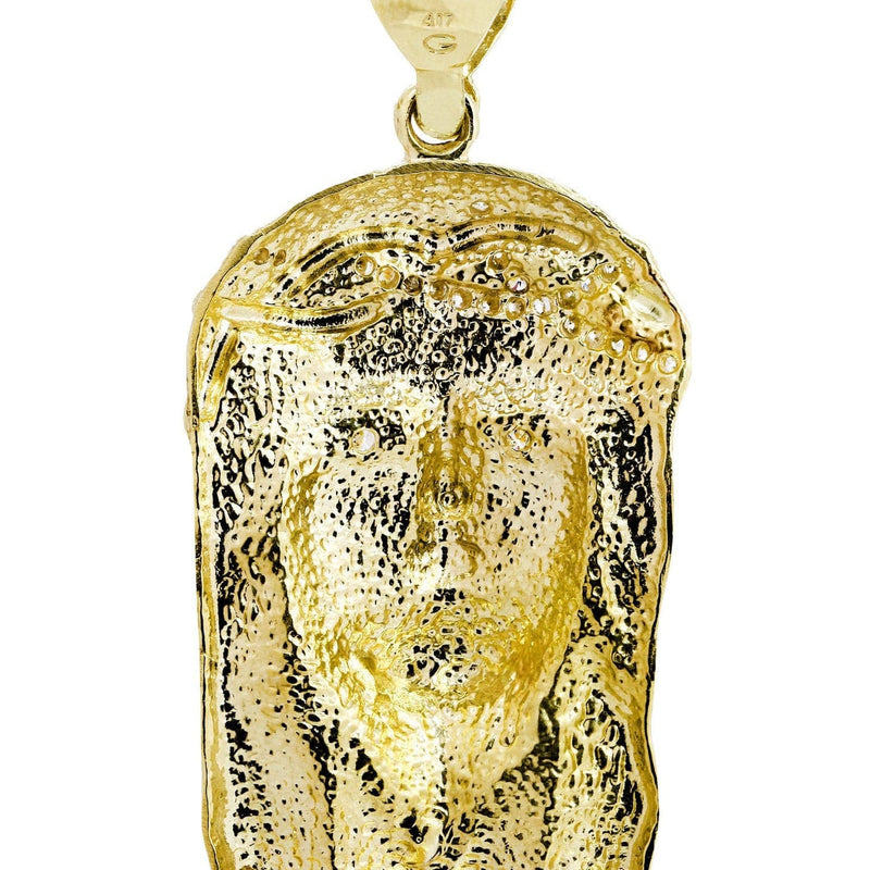 10K Gold Jesus Pendant  |  37.9 Grams