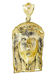 10K Gold Jesus Pendant  |  37.9 Grams