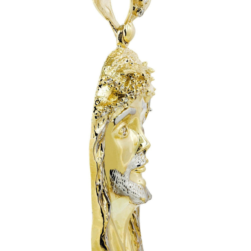 10K Gold Jesus Pendant  |  37.9 Grams