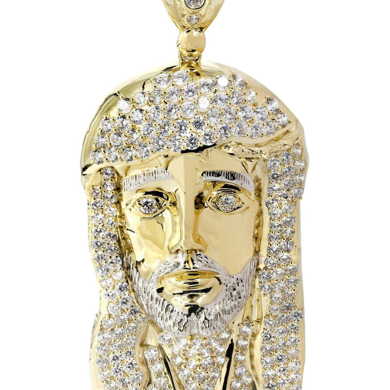 Jesus Piece  10K Gold Pendant  |  42.1 Grams