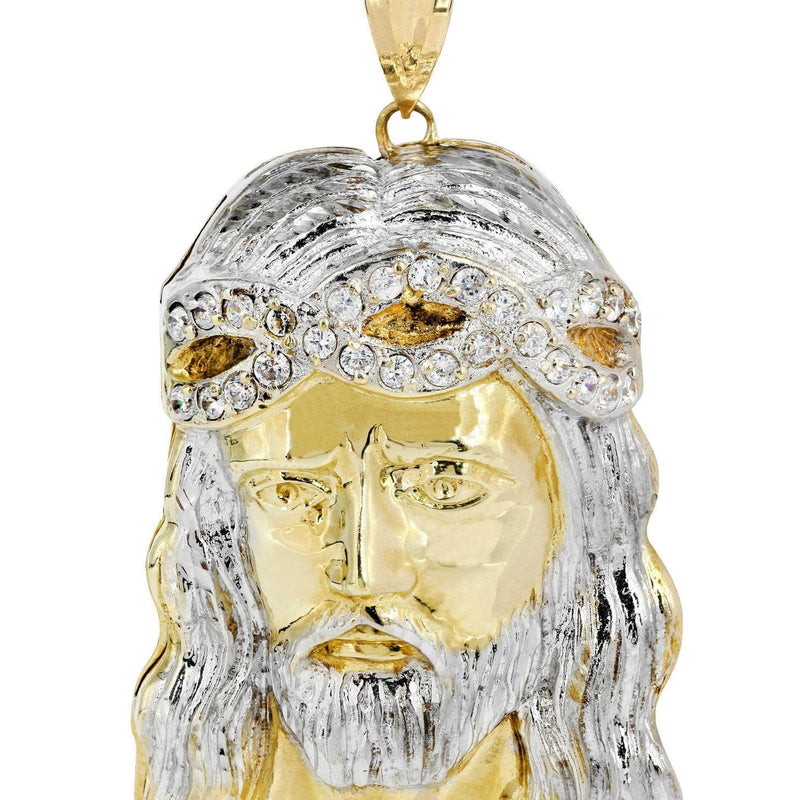10K Gold Jesus Piece Pendant  |  59.2 Grams