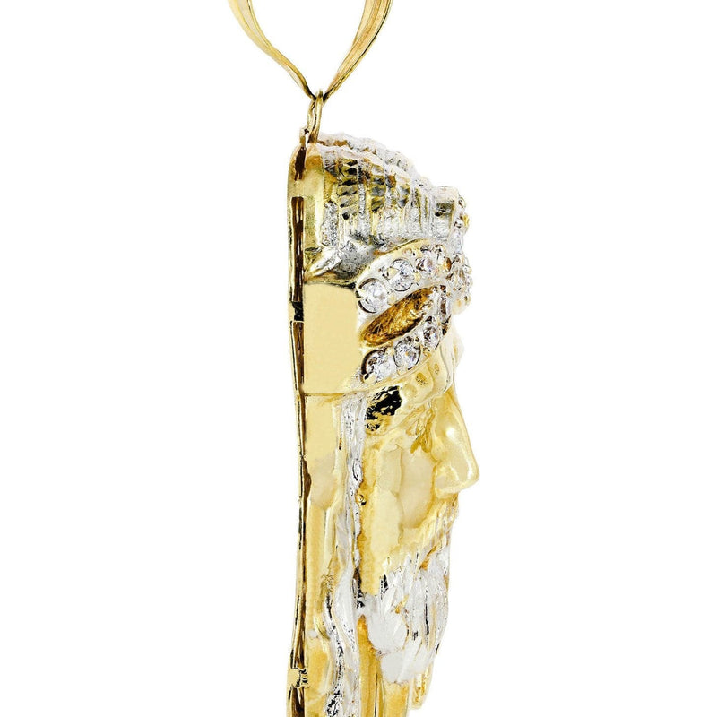 10K Gold Jesus Piece Pendant  |  59.2 Grams