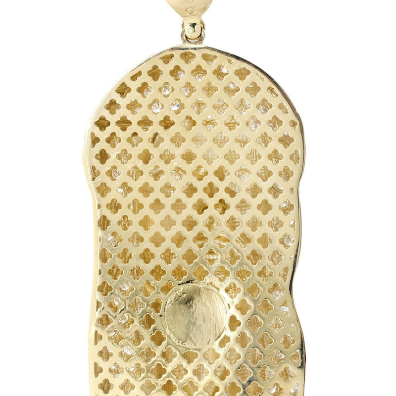 10K Gold Jesus Piece Pendant  |  111.6 Grams