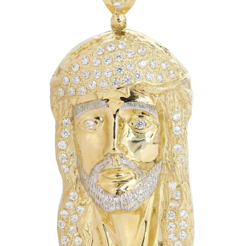 10K Gold Jesus Piece Pendant  |  111.6 Grams