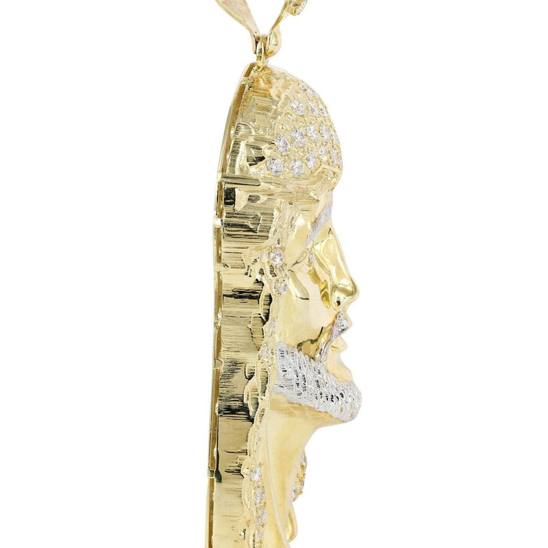 10K Gold Jesus Piece Pendant  |  111.6 Grams
