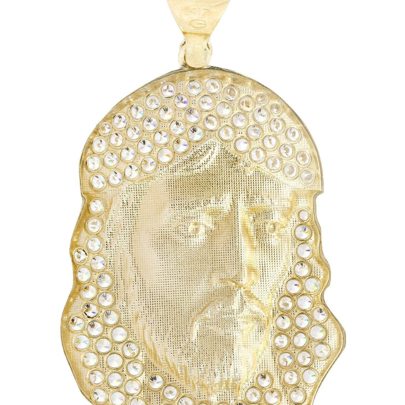 10K Gold Jesus Piece Pendant  |  17.1 Grams