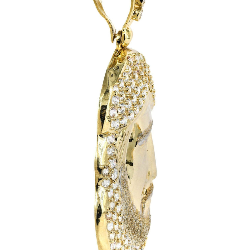 10K Gold Jesus Piece Pendant  |  17.1 Grams