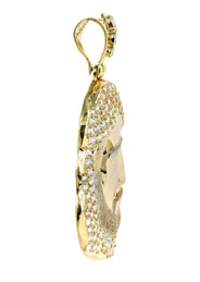 10K Gold Jesus Piece Pendant  |  17.1 Grams