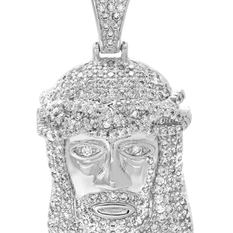 Gold Plated Jesus Head Pendant | 14.8 Grams