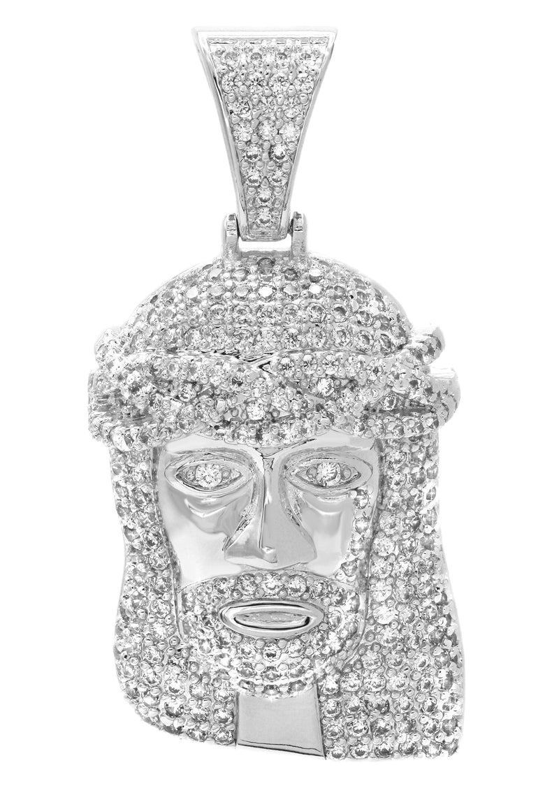 Gold Plated Jesus Head Pendant | 14.8 Grams