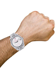 Rolex Datejust 41 Watch | 41 MM | "Who Cares I'm Already Late" Custom Dial | Jubilee Band