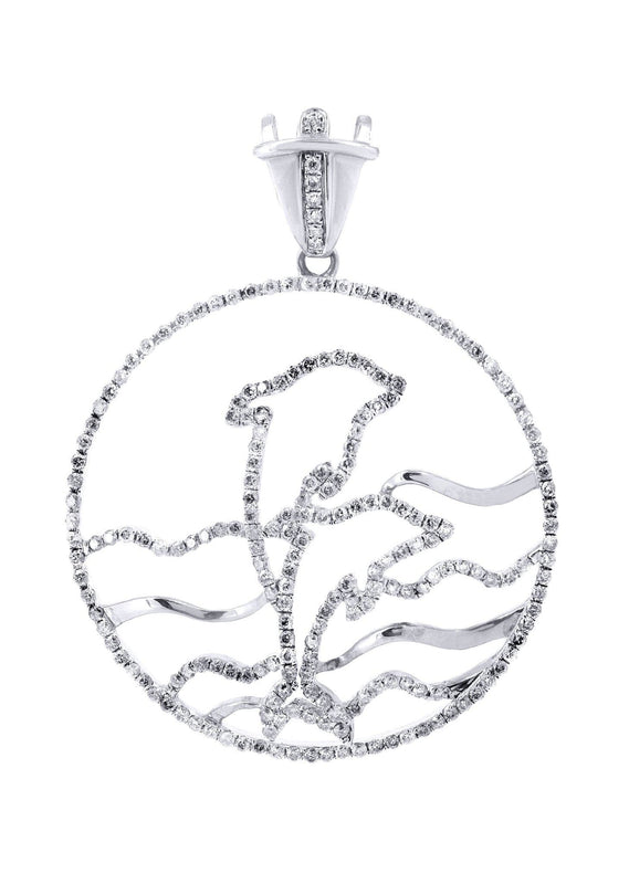 Diamond Dolphin Pendant | 1.55 Carats | 6 Grams