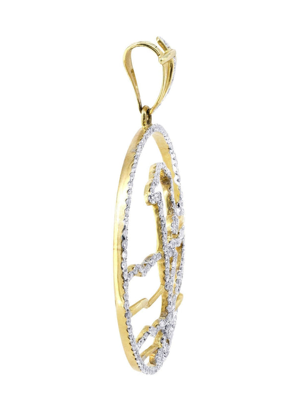 Diamond Dolphin Pendant | 1.59 Carats | 5.85 Grams