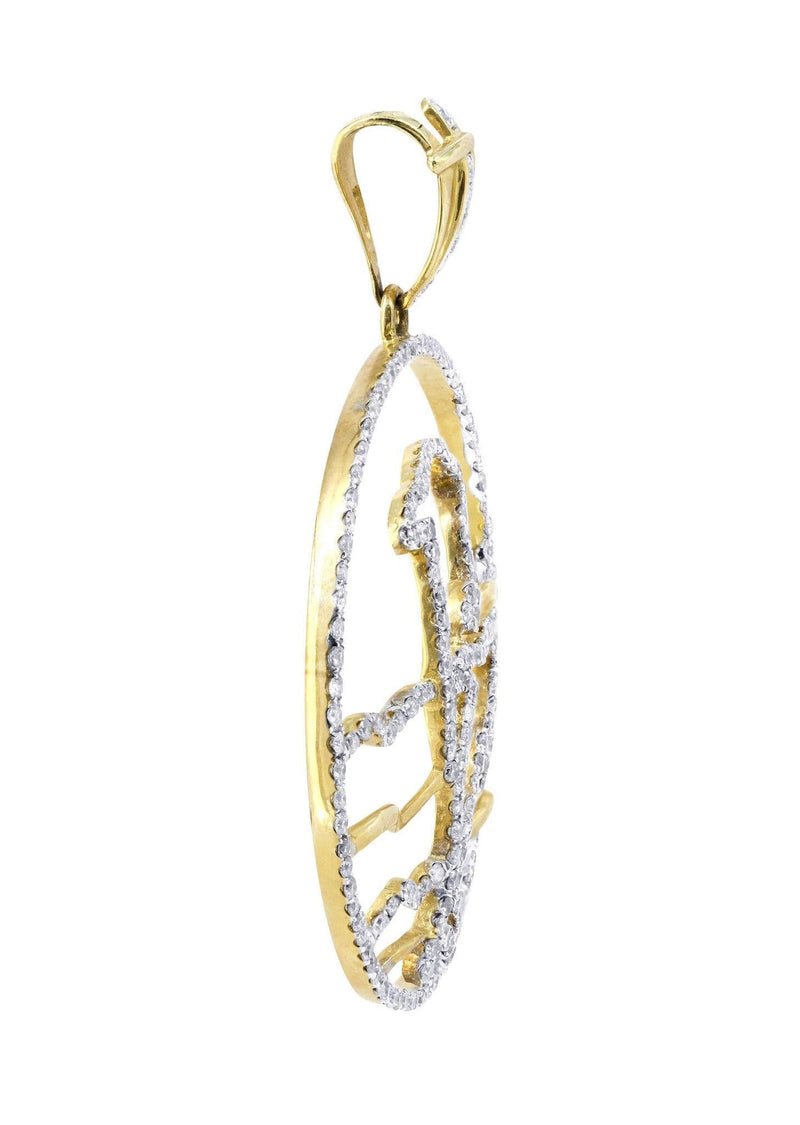 Diamond Dolphin Pendant | 1.59 Carats | 5.85 Grams