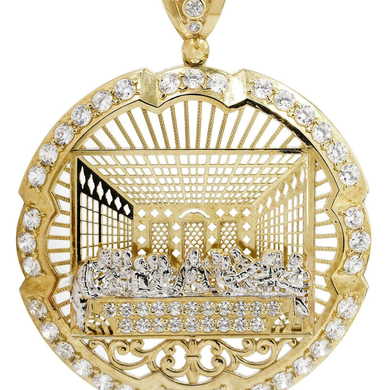 10K Gold Last Supper Pendant  |  34.3 Grams