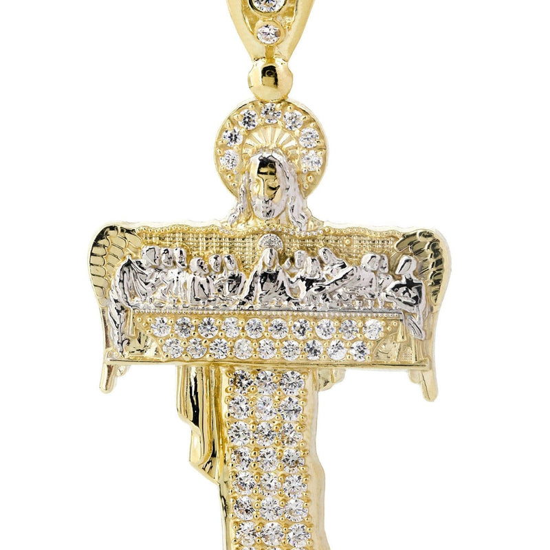 10K Gold Last Supper Pendant  |  9 Grams