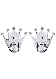 Diamond Earrings For Men |  14K White Gold  | 0.86 Carats