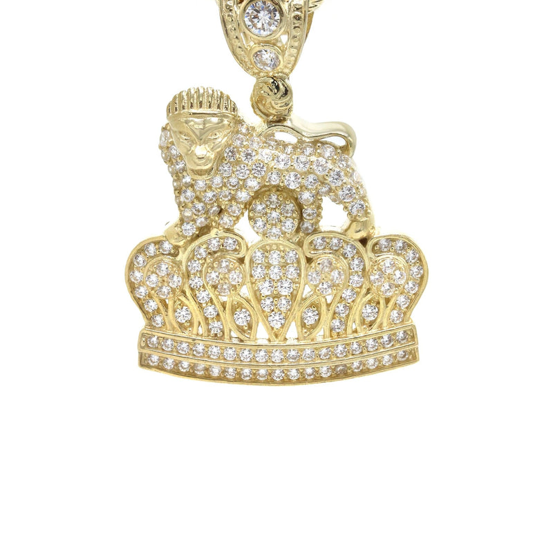 10K Yellow Gold  Lion Necklace | Appx. 16.4 Grams