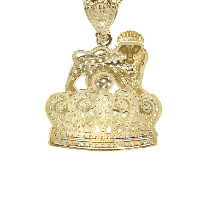 10K Yellow Gold  Lion Necklace | Appx. 16.4 Grams