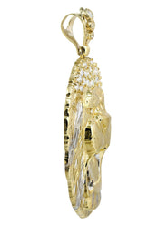 Lion 10K Gold Pendant | 17.9 Grams