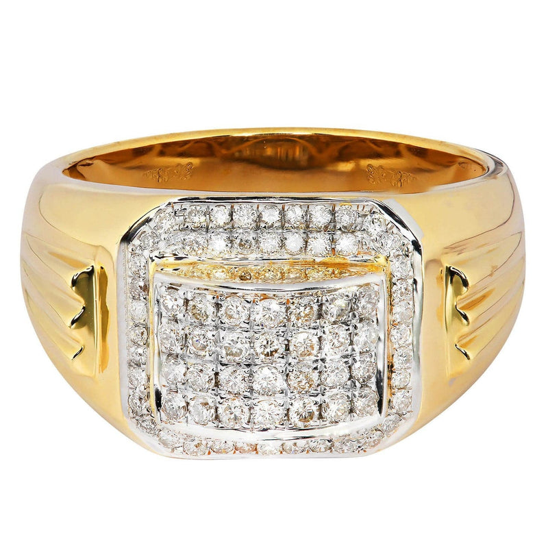 Mens Diamond Ring / Pinky Diamond Ring| 0.65 Carats