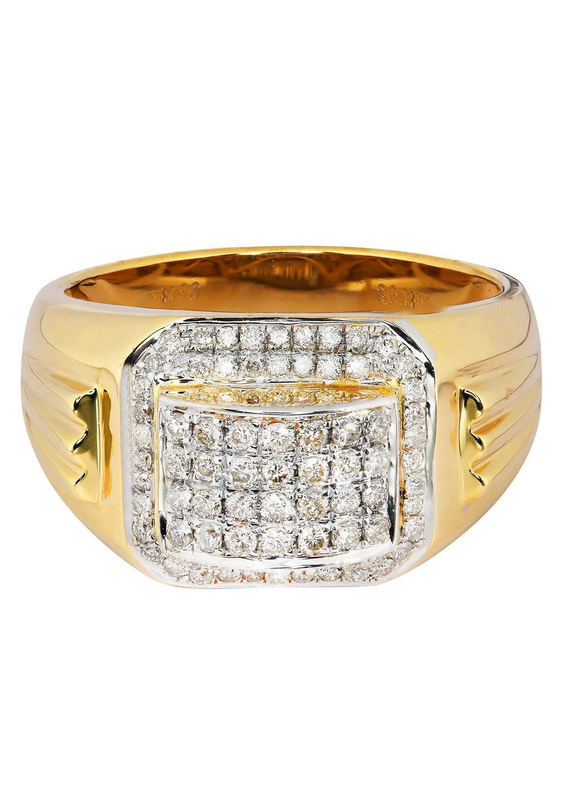 Mens Diamond Ring / Pinky Diamond Ring| 0.65 Carats
