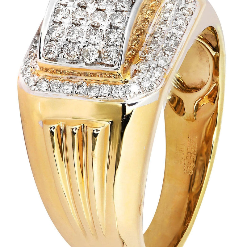 Mens Diamond Ring / Pinky Diamond Ring| 0.65 Carats