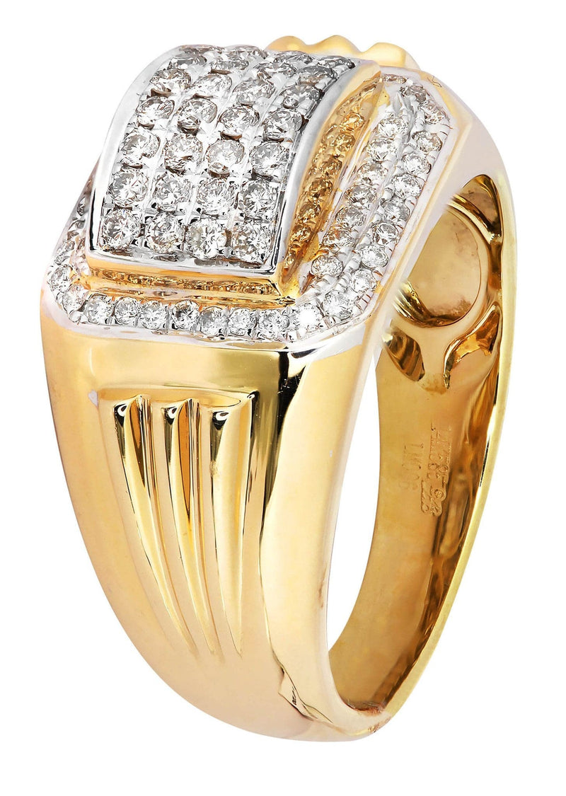 Mens Diamond Ring / Pinky Diamond Ring| 0.65 Carats