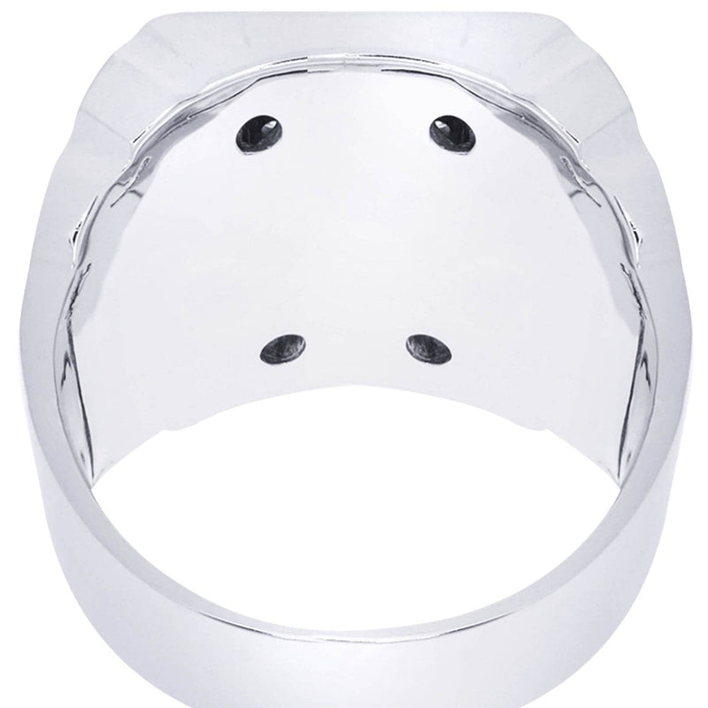 White Gold Mens Diamond Ring| 1.03 Carats| 19.11 Grams