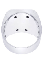 White Gold Mens Diamond Ring| 1.03 Carats| 19.11 Grams