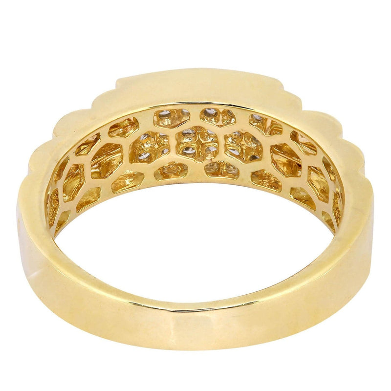 Mens Diamond Ring / Pinky Diamond Ring| 0.43 Carats