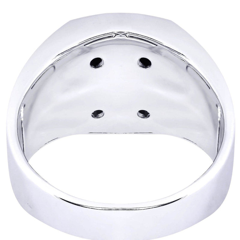 White Gold Mens Diamond Ring| 1.06 Carats| 13.66 Grams