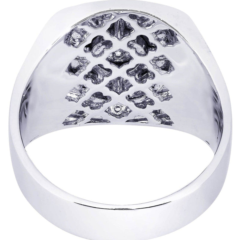 White Gold Mens Diamond Ring| 1.01 Carats| 12.31 Grams