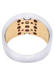 White Gold Mens Diamond Ring| 0.91 Carats| 12.64 Grams