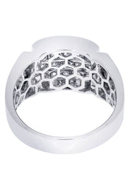 White Gold Mens Diamond Ring| 1.46 Carats| 9.94 Grams
