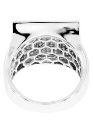 White Gold Mens Diamond Ring| 2.18 Carats| 11.35 Grams