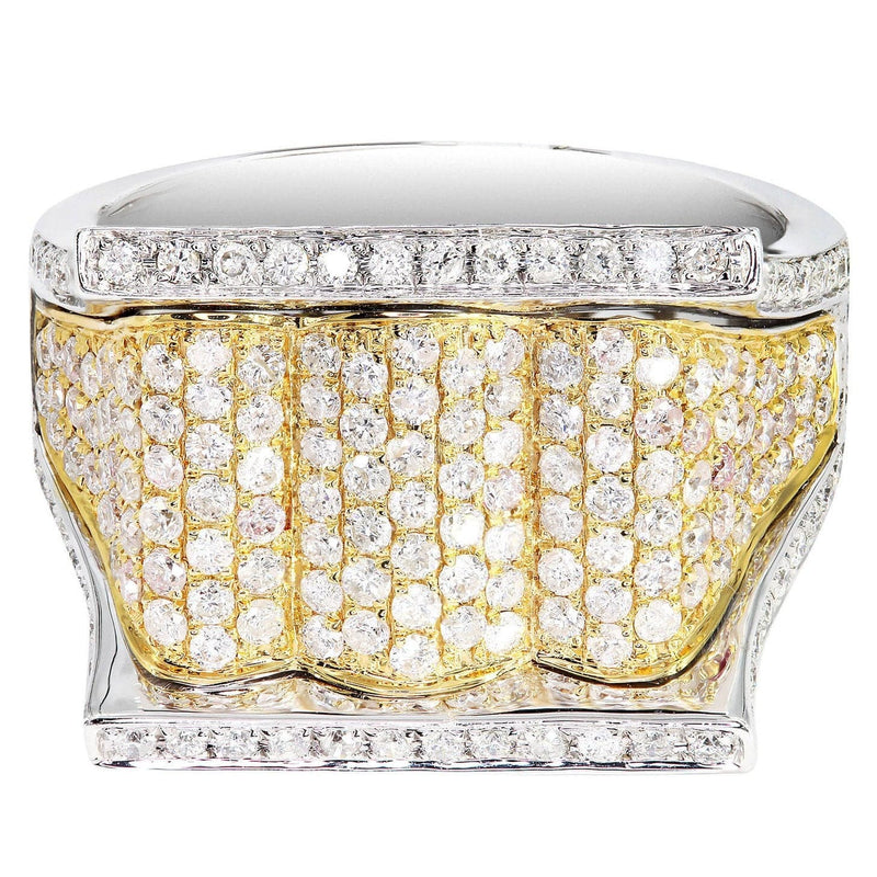 Mens Diamond Pinky Ring| 2.2 Carats| 11.15 Grams