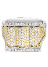 Mens Diamond Pinky Ring| 2.2 Carats| 11.15 Grams
