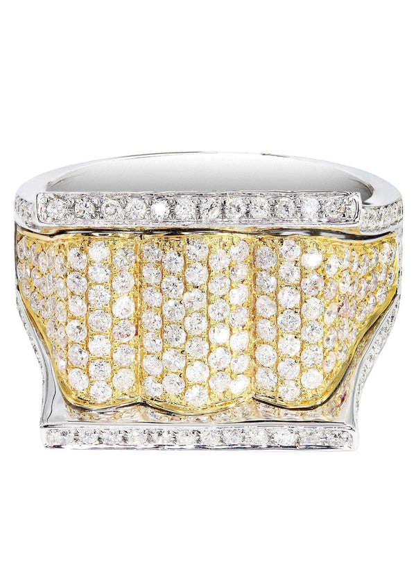 Mens Diamond Pinky Ring| 2.2 Carats| 11.15 Grams