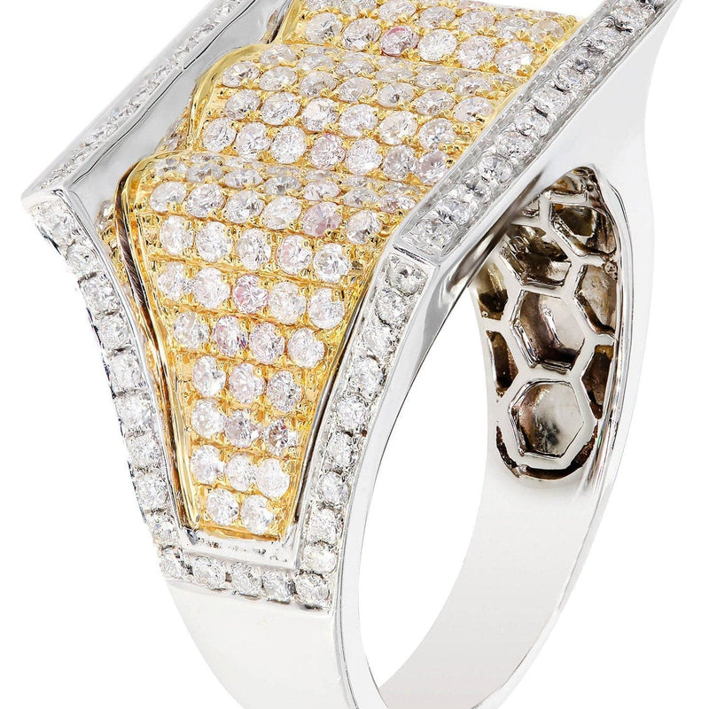 Mens Diamond Pinky Ring| 2.2 Carats| 11.15 Grams
