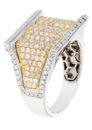 Mens Diamond Pinky Ring| 2.2 Carats| 11.15 Grams