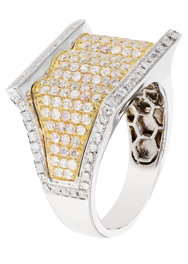Mens Diamond Pinky Ring| 2.2 Carats| 11.15 Grams