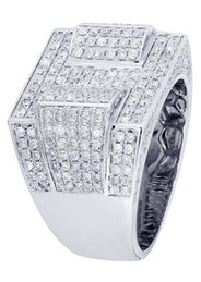 White Gold Mens Diamond Ring| 2.31 Carats| 13.01 Grams