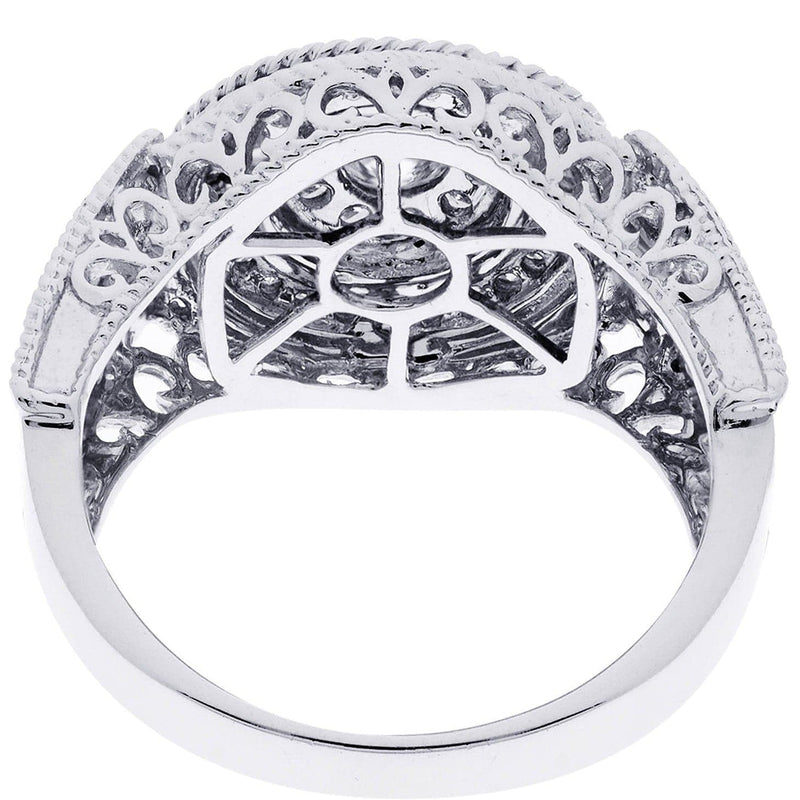 White Gold Mens Diamond Ring| 1.04 Carats| 8.41 Grams