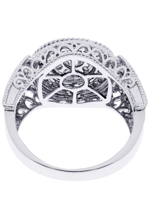 White Gold Mens Diamond Ring| 1.04 Carats| 8.41 Grams